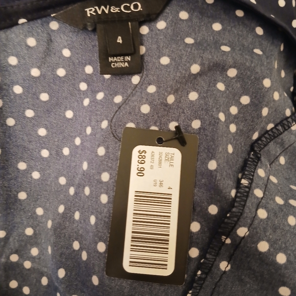 Polka Dot Slip Dress - Picture 2 of 4